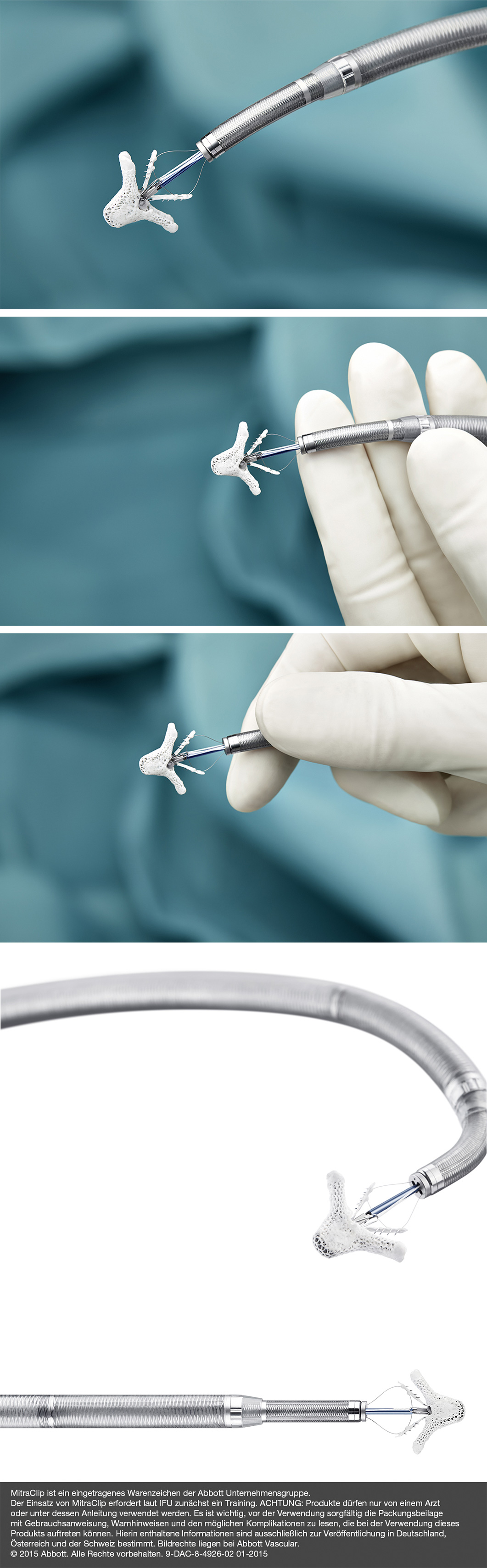 Medizintechnik Fotoshooting Abbott Vascular Mitra Clip